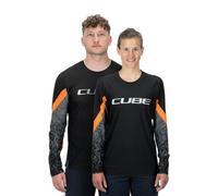Cube Edge - maglia bici a manica lunga - uomo Black S