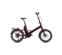 Cube fold hybrid 500 bici elettrica pieghevole shimano tiagra 10s 500 wh 20 merlot red 2025