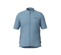 CUBE GRAVEL Maglia Full Zip CARGO Maniche Corte Taglia M #12659 Blu