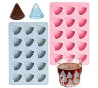 Cube Ice Mold - 2 pezzi facili da rilasciare Food Grades | Cute Ice Maker Silicone Molds | For Freezer Cocktail Bourbon Whiskey Home Kitchen Restaurant Bar Summer Party Holiday