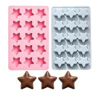 Cube Ice Mold - 2 pezzi facili da rilasciare Food Grades | Cute Ice Maker Silicone Molds | For Freezer Cocktail Bourbon Whiskey Home Kitchen Restaurant Bar Summer Party Holiday