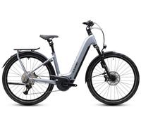 Cube Kathmandu Hybrid EXC 800 grigio ardesia e cromo Easy Entry RH 46 cm