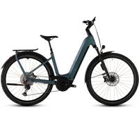 Cube Kathmandu Hybrid EXC 800 grigio smeraldo e prisma 2026 Easy Entry RH 54 cm