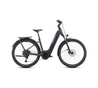 Cube kathmandu hybrid one 800 easy entry electric trekking bike shimano cues 10s 800 wh 700 mm metallic grey 2026