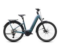 Cube Kathmandu Hybrid Pro 800 verde smeraldo e nero Easy Entry RH 54 cm