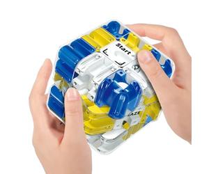 Cube Labirinto Enigma - Sviluppo logico e coscienza spaziale - Gioco di 3D | Giocattolo sensoriale con sfera rotolante | Regalo per adulti e famiglia