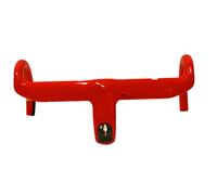 Cube Lenker-Vorbau-Kombination Litening Aero Icr Pozzetto Lucido Rosso