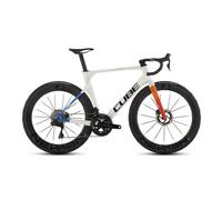Cube litening aero c 68x slt bicicletta da strada shimano dura ace di2 12s 700 mm teamline bianco perla 2026