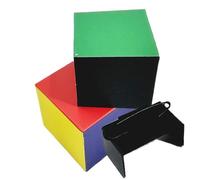 Cube Magic Trick - Cubo Aplati, Giocattolo Di Visione Clone Cube | Strumento Di Ripieno per Spettacoli Di Magia, Accessorio Magico Facile per Adulti Principianti, Illusione Visiva Singolare