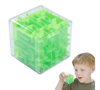 Cube Maze Toy - Pozzle 3D Brain Teaser per bambini che rotola pallina, giocattolo portatile, giocattoli educativi di timore, di compleanno cubo labirinto giocattolo - puzzle 3d cerebrale pe