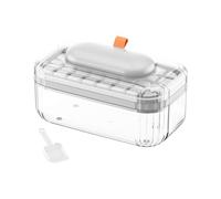 Cube Mould - Press Lid Freezer Kit, Cocktail Chill Maker Easy Release, Kitchen Tools Home Use, Whiskey Coffee Wine Accessories, Compact Cooling Box, Fridge Party Utility