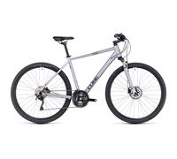 Cube Natura EXC polarsilver'n'black 2023 RH 46 cm