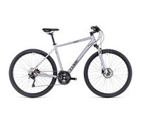 Cube Natura EXC polarsilver'n'black 2024 RH 50 cm