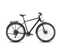Cube nature one allroad bicicletta ibrida shimano essa 8s 700 mm nero 2025