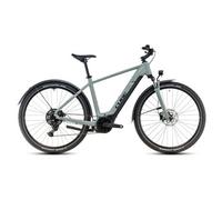 Cube nuride hybrid performance 500 allroad bicicletta ibrida elettrica shimano cues 9s 500 wh 29 swamp grey green 2025