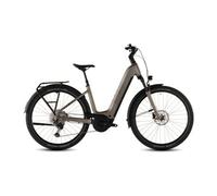 Cube nuride hybrid pro 800 easy entry bicicletta da trekking elettrica shimano deore deore xt 12s 800 wh 29 flash stone beige 2026