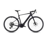 Cube nuroad hybrid c 62 slx 400x electric gravel bike sram rival etap axs sram gx eagle axs 12s 400 wh 700 mm carbonio nero 2025