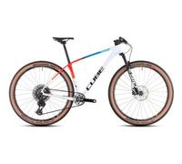 Cube phenix c 68x slx hardtail mtb sram 12s 29 teamline bianco blu rosso 2025