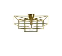 Cube Plafoniera Ottone