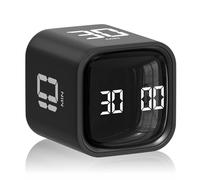 Cube Pomodoro Timer, Timer da scrivania per produttività, 5/10/30/60 minuti e conto alla rovescia personalizzato, timer visivo regolabile e silenzioso, strumento ADHD, multi-timer portatile per