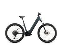 Cube reaction hybrid one 600 easy entry mtb elettrica hardtail shimano 10s 600 wh bosch 100 nm 27 5 royal green 2026