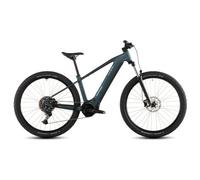 Cube reaction hybrid one 800 mtb hardtail elettrica shimano 10s 800 wh bosch 100 nm 27 5 verde reale 2026