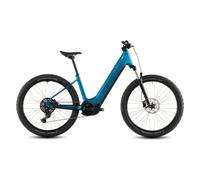 Cube reaction hybrid performance 600 easy entry electric hardtail mtb shimano 12s 600 wh bosch 75 nm 27 5 blu elettrico 2026