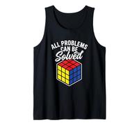 Cube Speed Cubing Puzzle Master Tutti i Problemi Possono Essere risolti Canotta