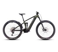 Cube stereo hybrid one44 exc 800 electric full suspension mtb shimano deore xt 12s 800 wh 27 5 stellar shiftiris verde arancione 2025