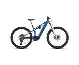Cube Stereo Hybrid ONE44 HPC AT 800 - e-mountainbike Blue/White M