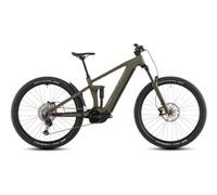 Cube stereo hybrid one44 pro 800 electric full suspension mtb shimano deore deore xt 12s 800 wh 27 5 dusty olive green 2026