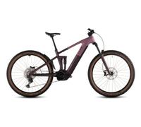 Cube stereo hybrid one44 pro 800 electric full suspension mtb shimano deore deore xt 12s 800 wh 29 shift blush pink raisin 2026