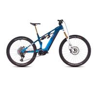 Cube stereo hybrid one77 hpc at 800 electric full suspension mtb sram x0 eagle axs 12s 800 wh 29 27 5 actionteam blue 2025