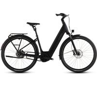 Cube Supreme RT Hybrid Deluxe EX 600 black'n'chrome 2026 Easy Entry RH 50 cm