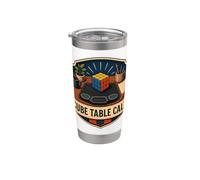 CUBE TABLE CALM Speedcubing Setup Calmo Bicchiere termico in acciaio inox doppia parete