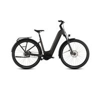 Cube touring hybrid comfort slx 800 bicicletta da trekking elettrica con accesso facilitato cambio shimano nexus 5s a cinghia batteria da 800 wh