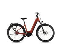 Cube touring hybrid comfort slx 800 bicicletta da trekking elettrica con accesso facilitato cambio shimano nexus 5s a cinghia batteria da 800 wh