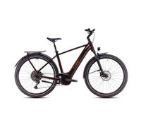 Cube touring hybrid pro 625 bicicletta ibrida elettrica shimano cues 11s 625 wh 700 mm cannella marrone arancione 2025