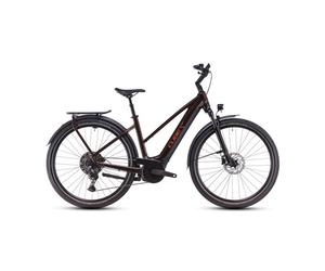 CUBE Touring Hybrid Pro 625 - e-trekkingbike Red/Orange 46