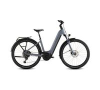 Cube touring hybrid pro 800 easy entry electric trekking bike shimano cues 11s 800 wh 700 mm grigio perla 2026