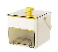 Cube Tray - Portable Lid Sealed for Cooling Mold Drinks | Cocktails Beverages with Sodas Juices Yogurt, Nonstick Silicone for Storage Container Freezer Kitchen Organizer