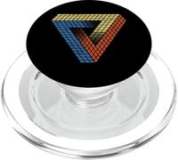 Cube Triangle Optical Illusion PopSockets PopGrip per MagSafe