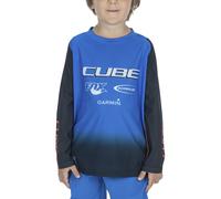 Cube Vertex Rookie X Actionteam L/S - maglia ciclismo a maniche lunghe - bambino 2XS Light Blue junior