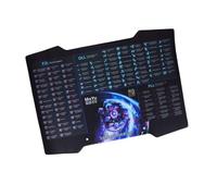 cuberspeed MoYu CFOP - Tappetino cubo per Magic Cube da competizione, colore: Nero Moyu Cubing Matte per Speed Cube