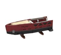 Cubertime VELETTA Superyacht Module 1 - Scafo e base motore, ABS, display modulare, parte di Superyacht da collezione da 120 cm (5310PCS)