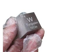 Cubes métalliques, Cubo di densità di tungsteno da 1 pollice con testo for l'educazione scientifica e la raccolta(1Inch)