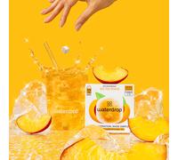 Cubetti di bevanda Waterdrop Microdrink Ice Tea Peach con vero tè, 12 pz.