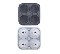 Cubetti di ghiaccio a forma di baseball Stampo in silicone per uso alimentare per la decorazione della bevanda Fabbricazione di ghiaccio per uso domestico Ice Maker