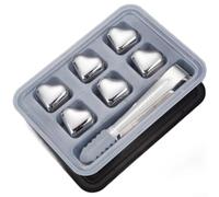 Cubetti di ghiaccio a forma di cuore in acciaio inossidabile con specchio liscio per un maggiore fascino visivo e una manutenzione senza sforzo (I)