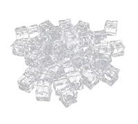 Cubetti di Ghiaccio Finto in Acrilico 50 Pezzi, Trasparente | Forma Irregolare, Effetto Realistico, per Foto e Progetti Fai-da-